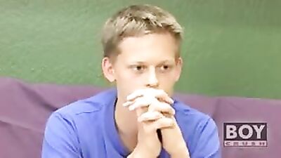 Experiencing Bliss with the Cute Smiling Twink at Casting!