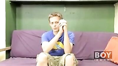 Experiencing Bliss with the Cute Smiling Twink at Casting!