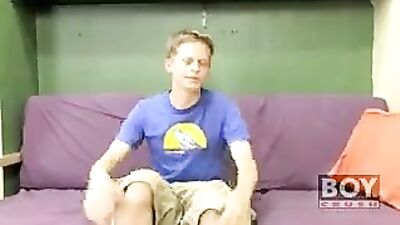 Experiencing Bliss with the Cute Smiling Twink at Casting!