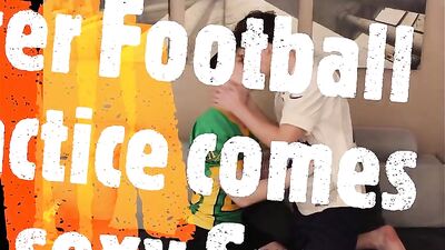 After Football practice comes the sexy Super Bowl final boys porn