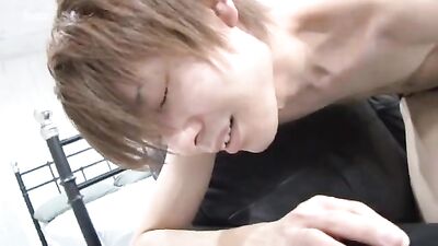 Asian Enema Twink Fart Play: Step-Sons Oral Delight!