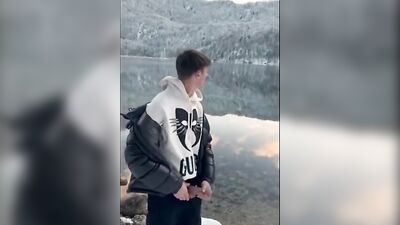 Snowy Jizzfest: Hot Amateurs Jerking in the Cold!