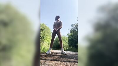 Outdoor Risk - Risky Jerk Off Amateur Public Solo