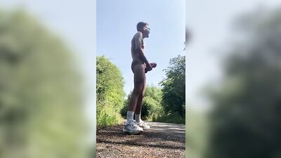 Outdoor Risk - Risky Jerk Off Amateur Public Solo