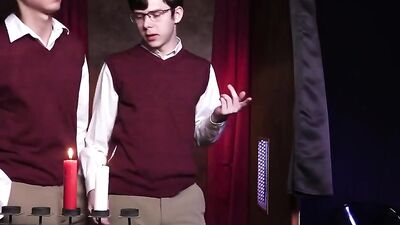 Cum on his ass - Double Delight: Two hot guys take turns pleasuring each other until they both reach the ultimate climax!