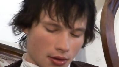 Gay Porn Back In Time: Group Fuck With Bareback Students