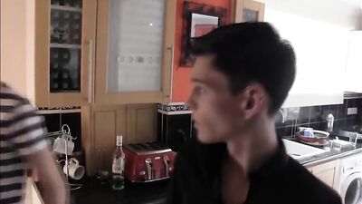 Bareback Twink Frenzy - Construction Worker Aaron