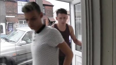 Bathroom Fixers - Hardcore Group Sex Action