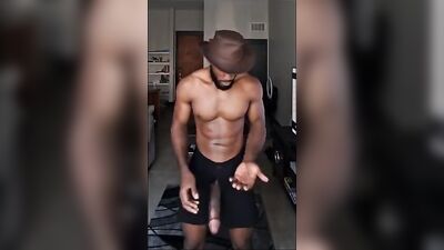 Black Anaconda Cums Hands-Free: The Ultimate Black Handjob Experience