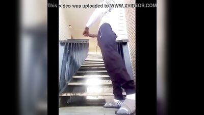 Outdoor BBC Jerk: The Amateur Twinks Black Cock Adventure!