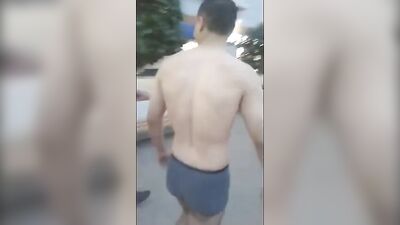 Russian Naked Twinks Take Risky Public Walk: Exposing Their Tubes!
