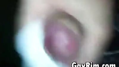 Sock Quickie: Amateur Solo Wank Before Bed!