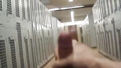 Boxer Lockerroom Jerk: Amateur Fetish Public Outside Solo Web-Cam Vocal Underwear Cum
