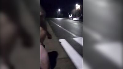 Street Exhibitionist: Uncaged and Plugged After Covid-19 Lockdowns!