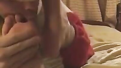 Christmas Foot Worship with Tired Santa and Cute Boys Porn!