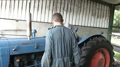 Gay Farm Boys Bareback Fun in the Countryside!