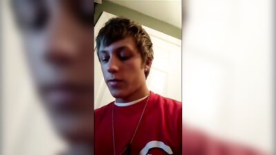 Web-Cam Frat Boy Cum Spray - College Muscle Edge!