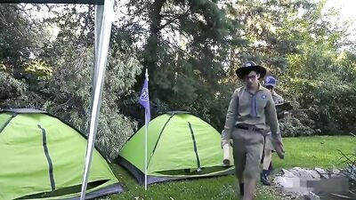 Latino Boy Scouts Camp Orgy - The Return!