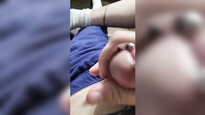 New Piercing Cum: Amateur Cum Shots Solo - A Gay Porn Video for Men Seeking Excitement and Orgasms!