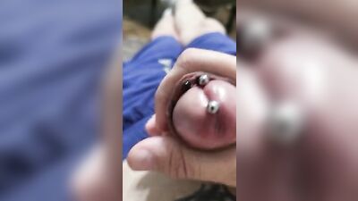 New Piercing Cum: Amateur Cum Shots Solo - A Gay Porn Video for Men Seeking Excitement and Orgasms!