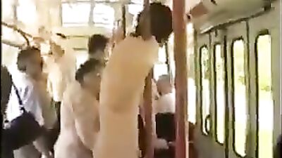 Naked Amateur Fun on The Bus: Shameless Adventure