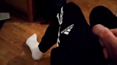 Gay Adidas Cum - Trackies and Socks Fetish Amateur Cum Shots