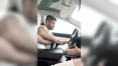 Gay Porn: EV Fun - Big Cocks, Cum Shots & Handjob Outside