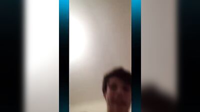 Young Skinny Teen Boy Cums Hard in Gay Web-Cam Show