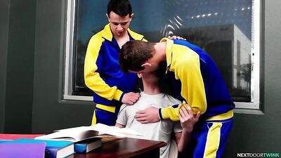 Gay College Students - Bareback Action