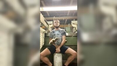 Wanking At Work: Big Cocks, Handjobs, and Public Cum Shots - Amateur Fetish Web-Cam Fun!