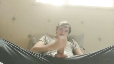 Jerking for Pleasure: A Solo Gay Porn Video with Lonelygayboy Cumming!