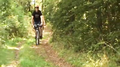 Forest Fucks: Two Riders Stop For Wild Gay Sex