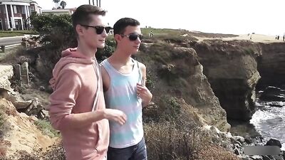 Ocean Air Gets Their Juices Flowing: Raw Fuck Bareback Cum Shots