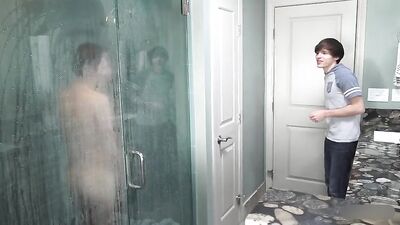 Shower Cum Frenzy - Bareback Gay Porn Raw Fuck!