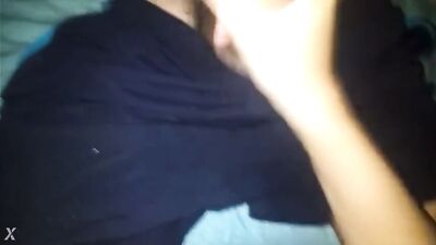 Young Latino Jerks Off with Older Guys Help