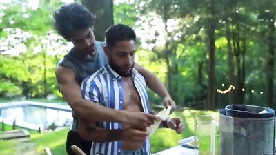 Raw Garden Ride: Skinny Twink Cum In The Dirt!