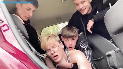 English Twinks Melt Your Screen with Hot Group Sex!