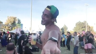 Prideful Celebration: Hung Twinks Unleash Their Big Dicks In Las Vegas!