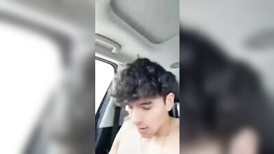 Outdoor Public Twink Amateur Jockstrap Jerk Off