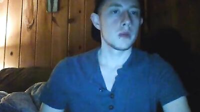 Massive Cumshot After Edging and Smoke & Stroke: Amateur Blond Boys Take a Hit!