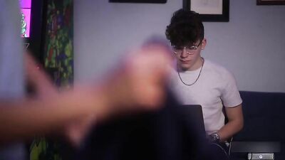 Gay Tech Support Oral: Asher and Noahs Passionate Affair