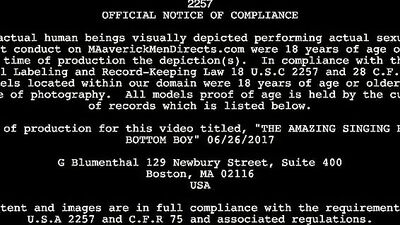 The Singing Breeding Bottom Boy Returns!