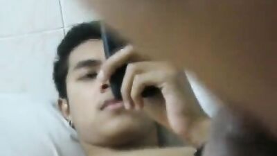 Step Sons Oral Fixation - Young and Older Dude Hook Up for Hot Web-Cam Action!