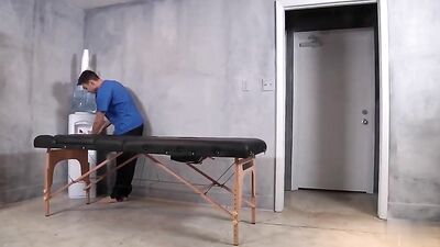 Heated Massage Surprises: Action Cum Shots Oral!