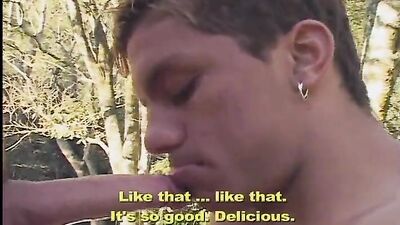 In the Wildness - Blonde Twink Fucks Boys Porn!