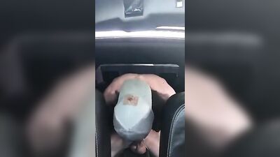 Risky Oral Amateur Car Suck: A Dangerous Game Of Self-Sucking