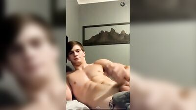 Jock jerks and cums hard - The ultimate collection of big cocks, cum shots, frat boys, muscle guys and straight boys in action!