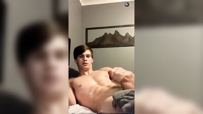 Jock jerks and cums hard - The ultimate collection of big cocks, cum shots, frat boys, muscle guys and straight boys in action!