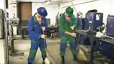 Gay Porn Factory Breaks: Jocks Unleashed!