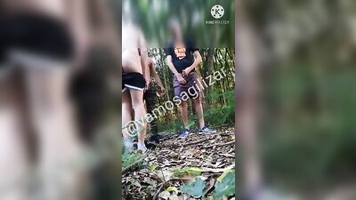 Wild Woods Bukkake - The Excitement Continues!